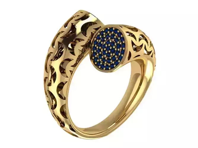 Ready Women Ring STL 3D Models 