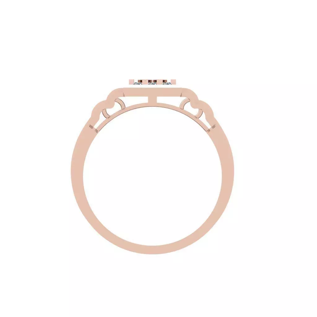 Mens Ring Render 3dm STL OBJ FBX Details 3D print model_2