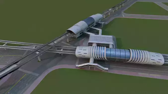 Light Rail Station 1