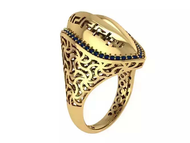 Ready Women Ring STL 3D Models 