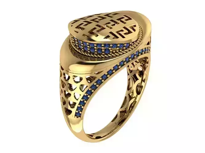 Ready Women Ring STL 3D Models 