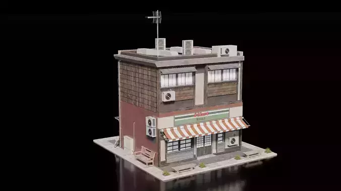 Japanese House 18 3D model