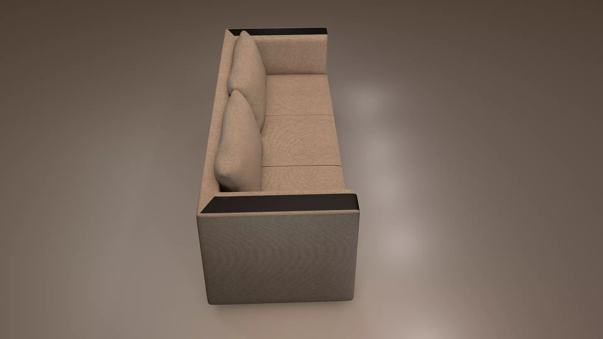 3 Seater Sofa 3D model_3