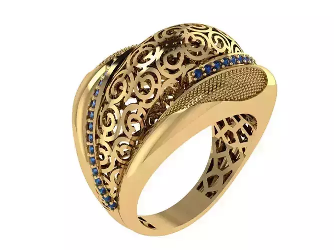 Ready Women Ring STL 3D Models 