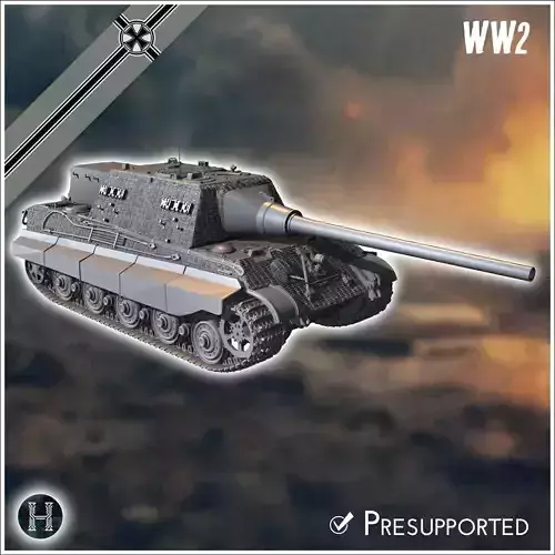 Jagdpanzer VI Jagdtiger 128mm Pak L66 - Germany Eastern Western 