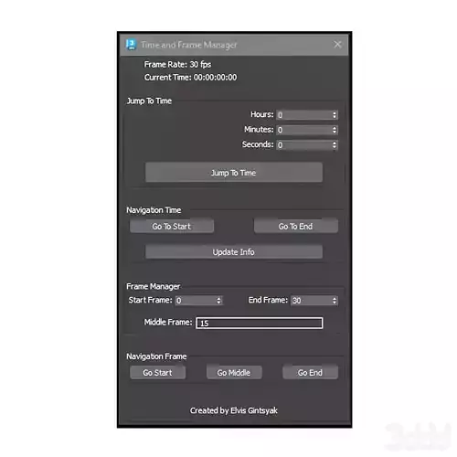Time and Frame Manager