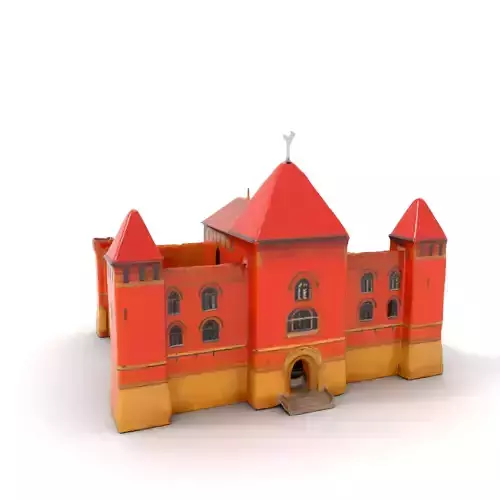 Red Brick Castle model pack