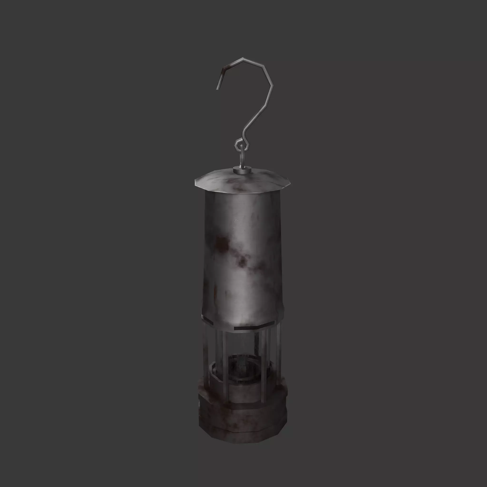 Lantern Set Low-poly 3D model_9