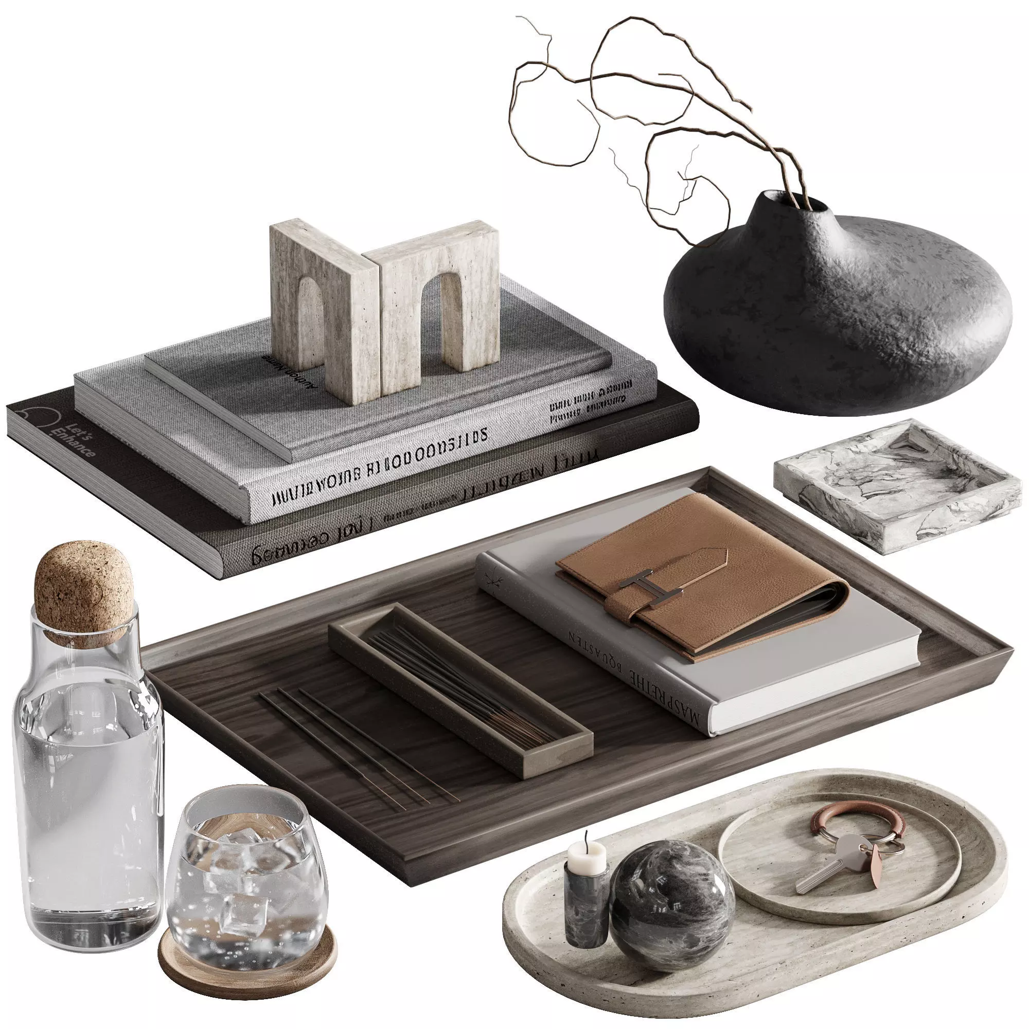 Decorative set 27 3D model