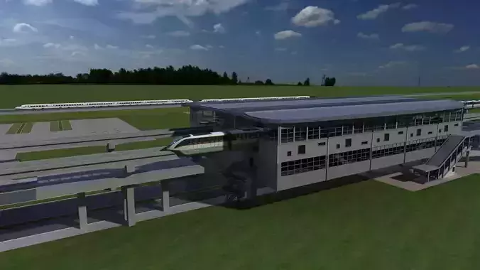 Light Rail Station 3