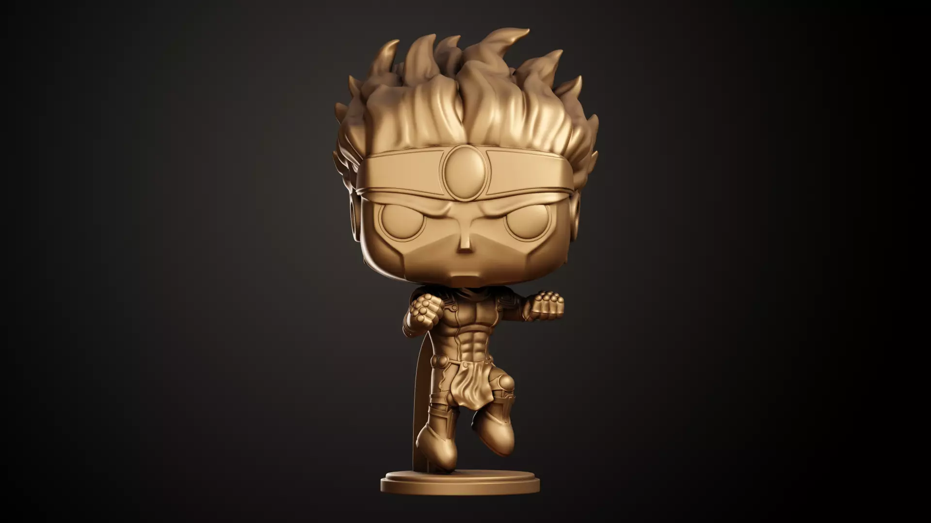 Funko Star Platinum JoJo 3D print model_7