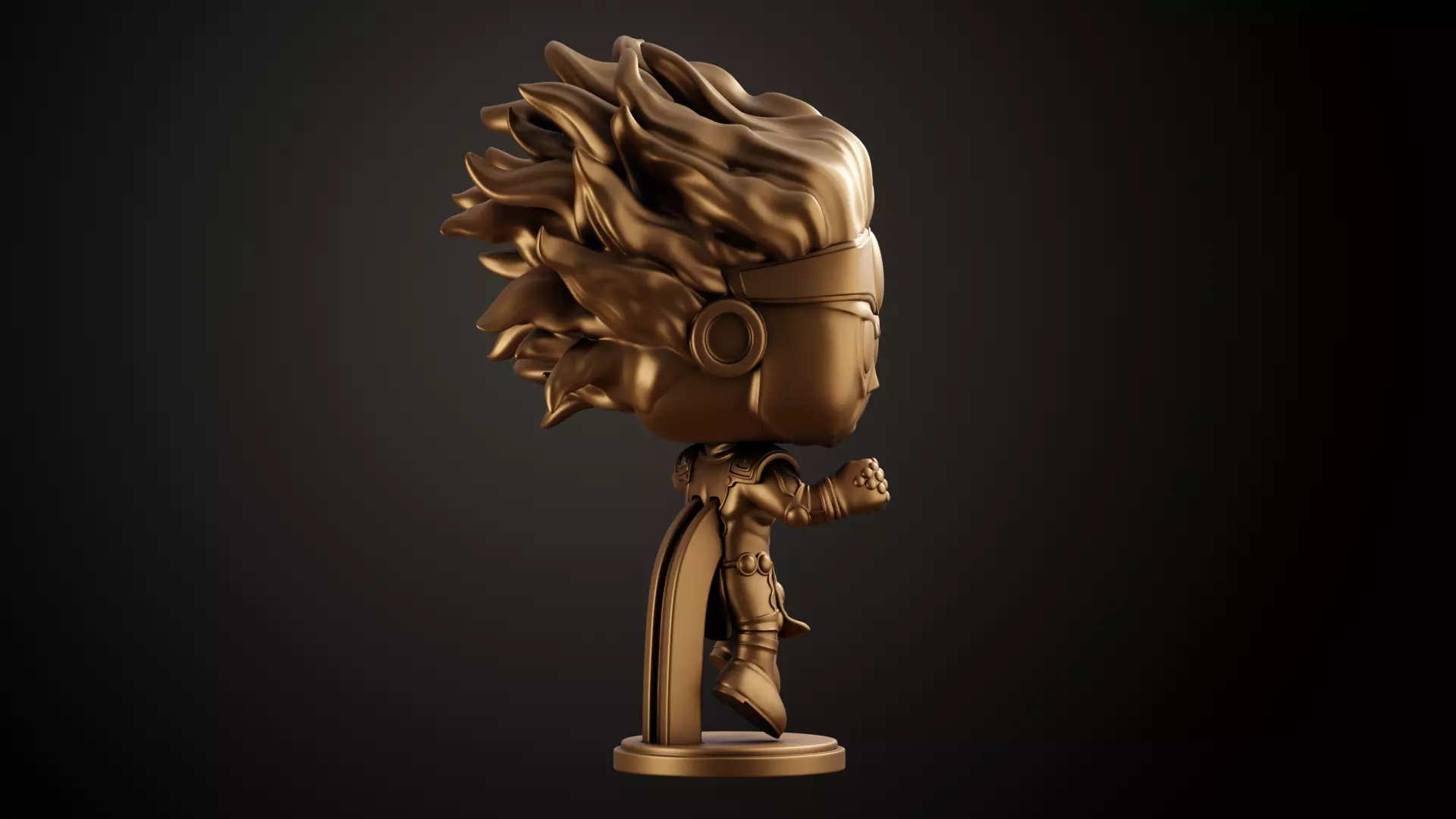 Funko Star Platinum JoJo 3D print model_10