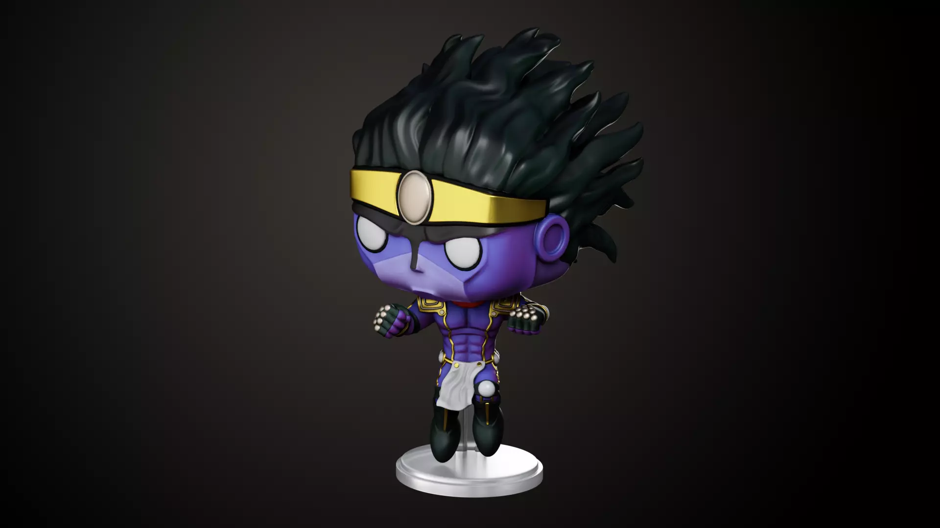 Funko Star Platinum JoJo 3D print model_2