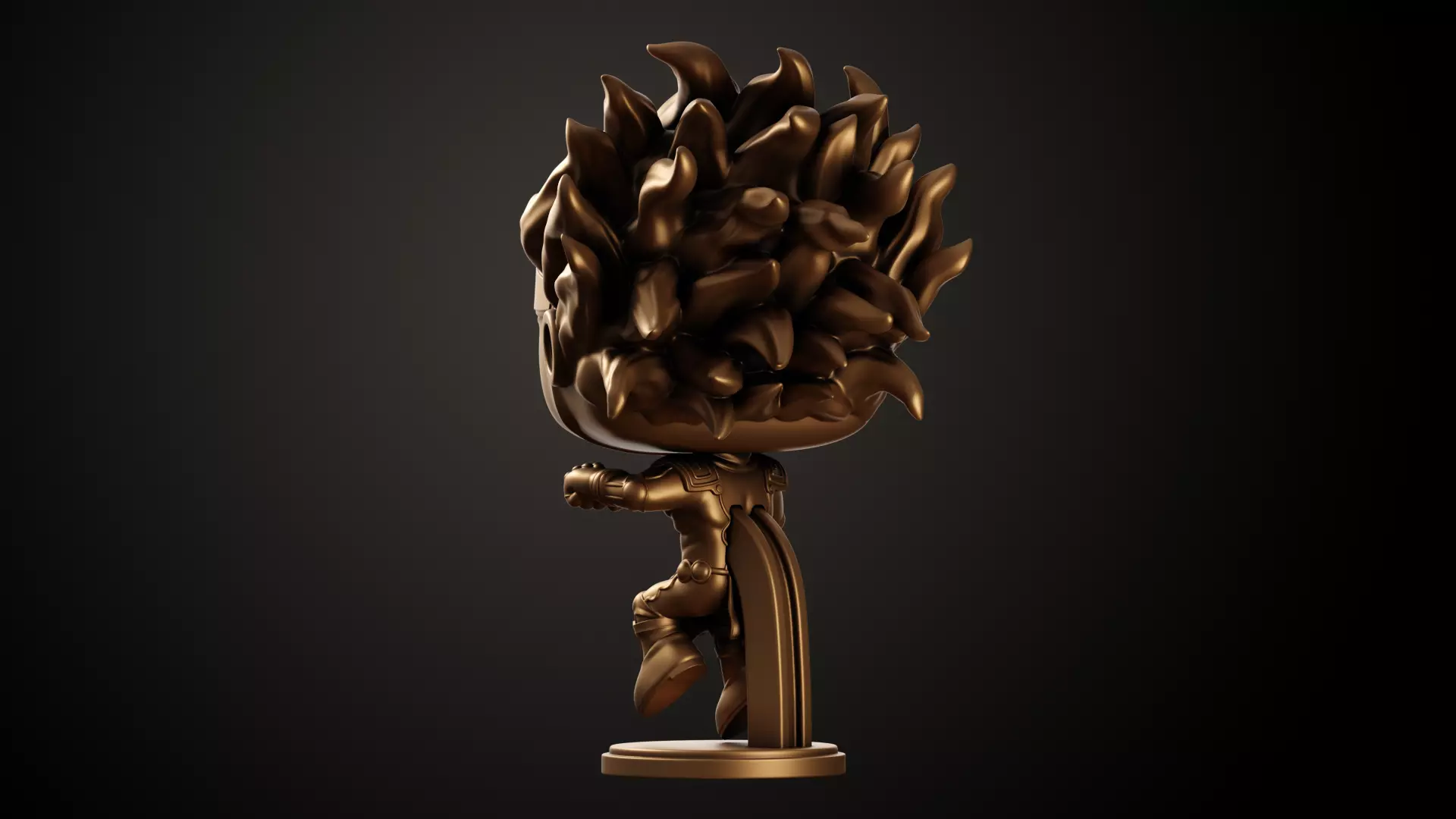 Funko Star Platinum JoJo 3D print model_9