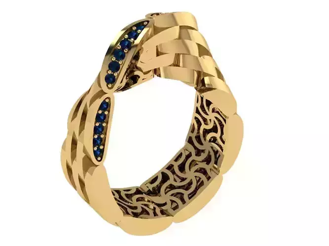 Ready Women Ring STL 3D Models  3D print model