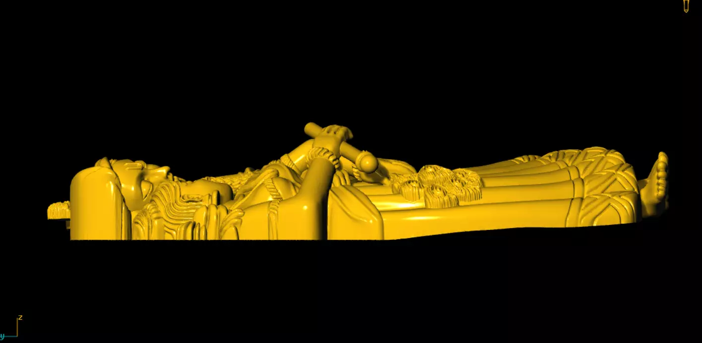 radha krishna 3d printed model 3D print model_10