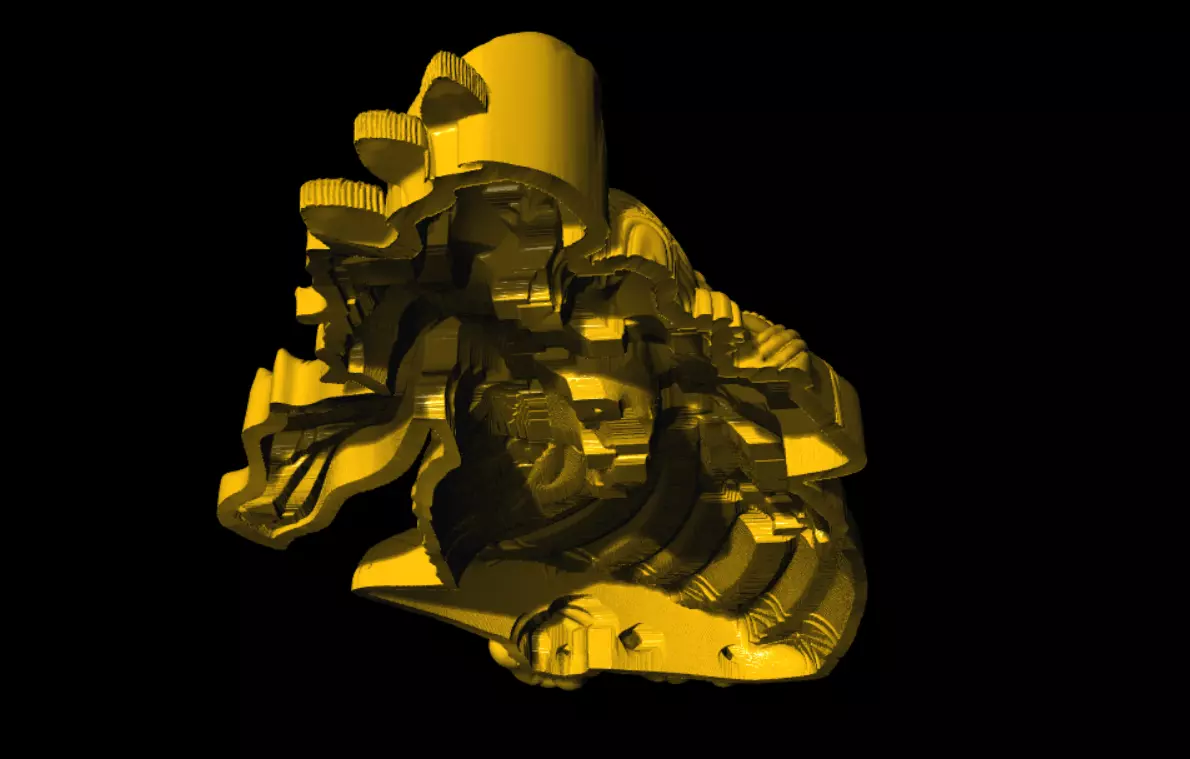 radha krishna 3d printed model 3D print model_4