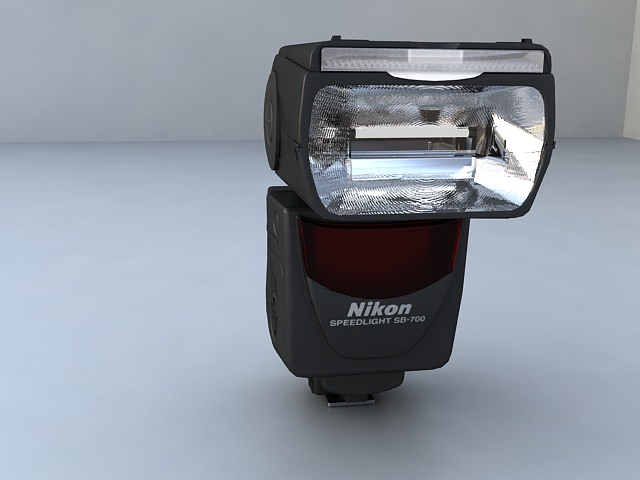 Nikon SB 700 3D model_4