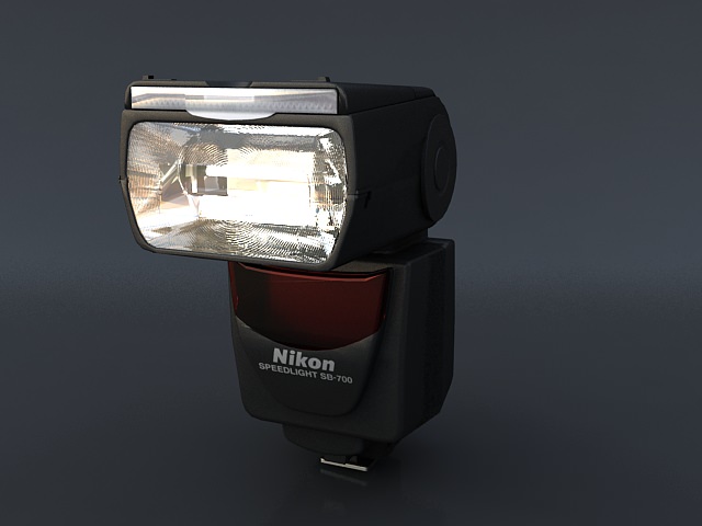 Nikon SB 700 3D model_3