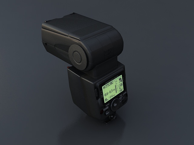 Nikon SB 700 3D model_2