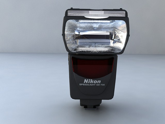 Nikon SB 700 3D model_8
