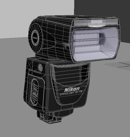 Nikon SB 700 3D model_9