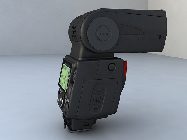 Nikon SB 700 3D model_6