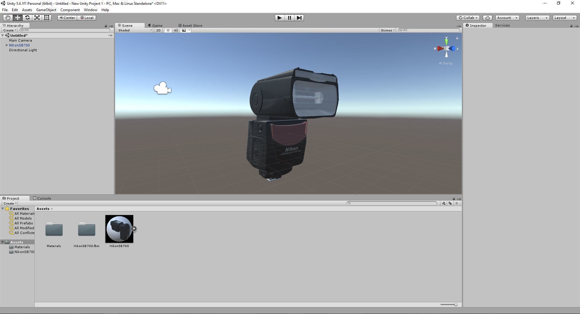 Nikon SB 700 3D model_12