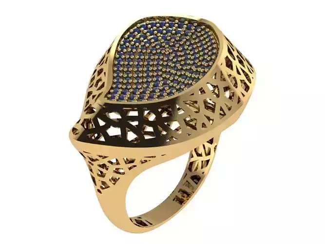 Ready Women Ring STL 3D Models 