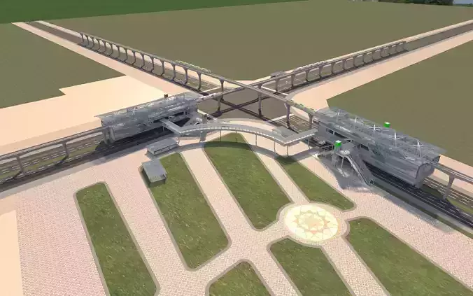 Light Rail Station 5