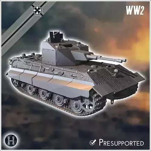 Flakpanzer E-75 55mm Entwicklung  - Germany Eastern Western Berl