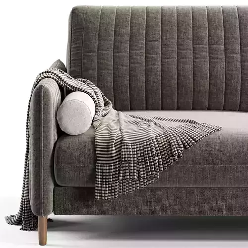 Sofa Svaut Velvet Grey by Divan ru 3D model 5