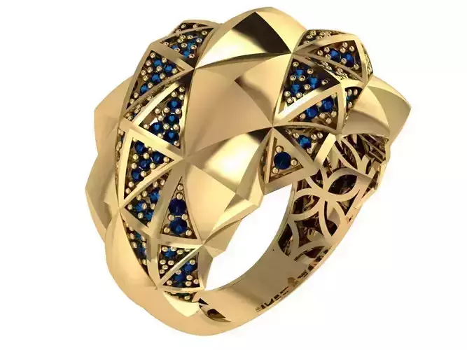 Ready Women Ring STL 3D Models  3D print model