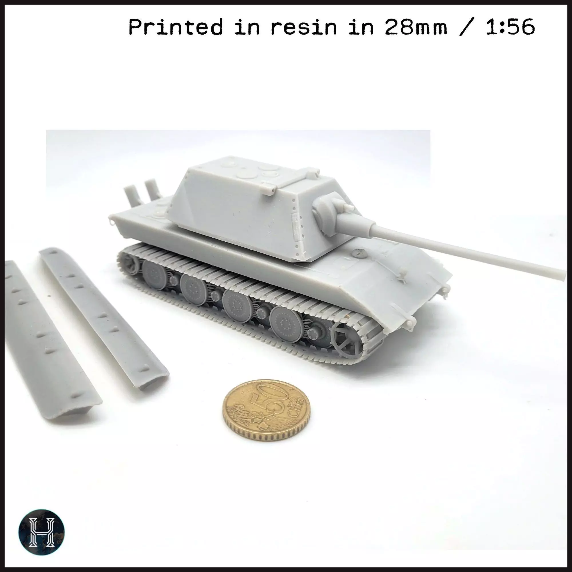 E-100 Adlerwerke version Entwicklung super-heavy tank - Germany 3D print model_17