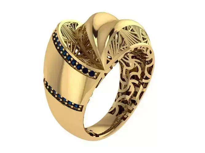 Ready Women Ring STL 3D Models 