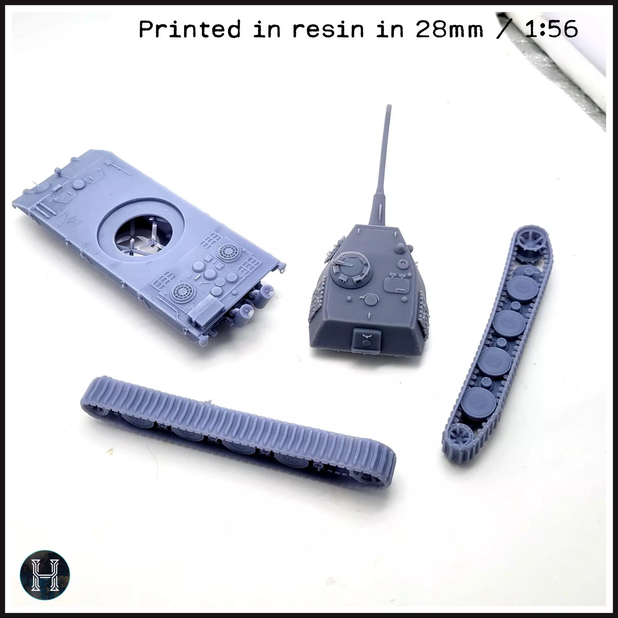 E-100 Ausf B Entwicklung super-heavy tank - Germany Eastern West 3D print model_16