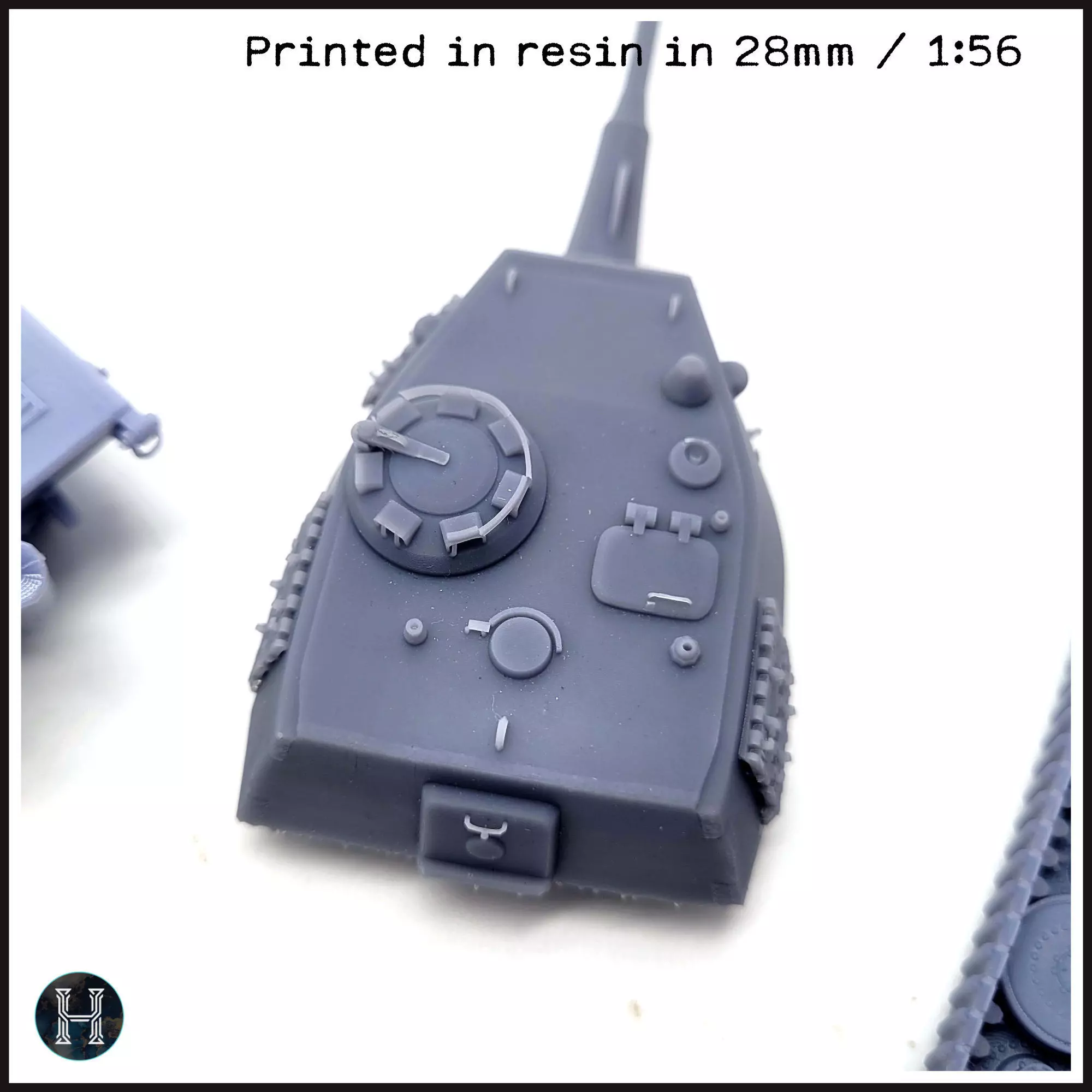 E-100 Ausf B Entwicklung super-heavy tank - Germany Eastern West 3D print model_20