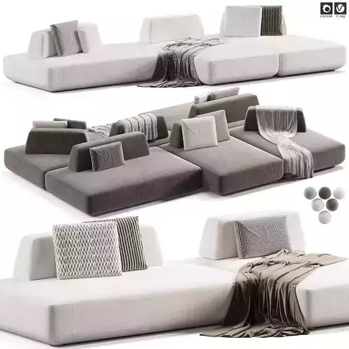 Sofa Boca Tommy 3D model