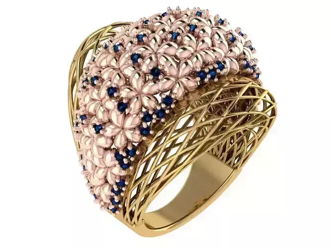 Ready Women Ring STL 3D Models 