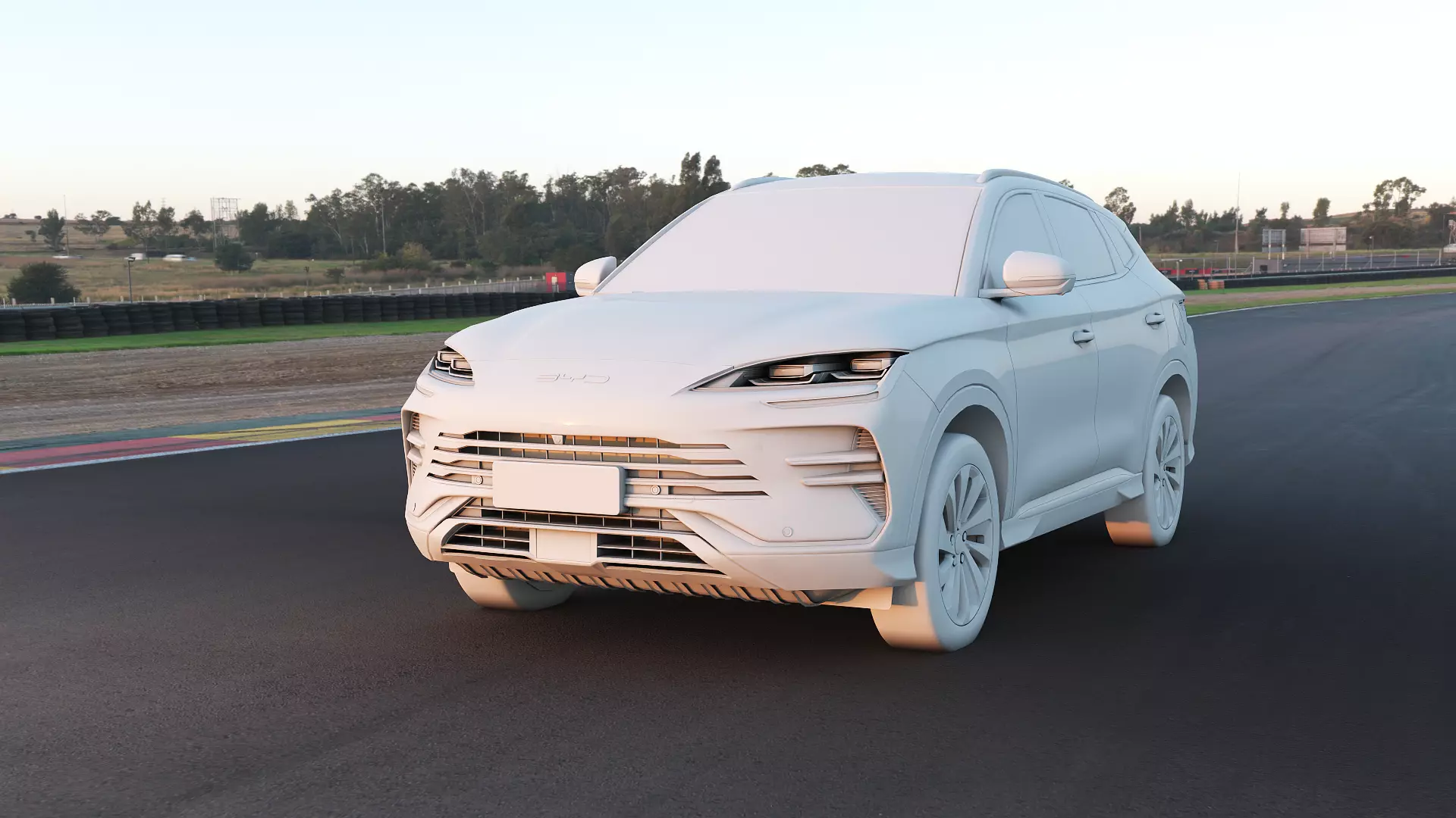 2026 BYD SealU DM-i With lowpoly interior Low-poly 3D model_6