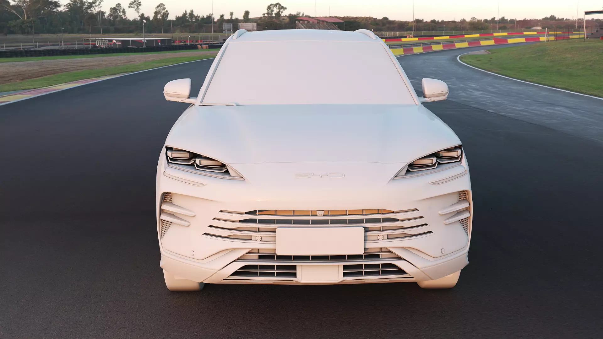 2026 BYD SealU DM-i With lowpoly interior Low-poly 3D model_8