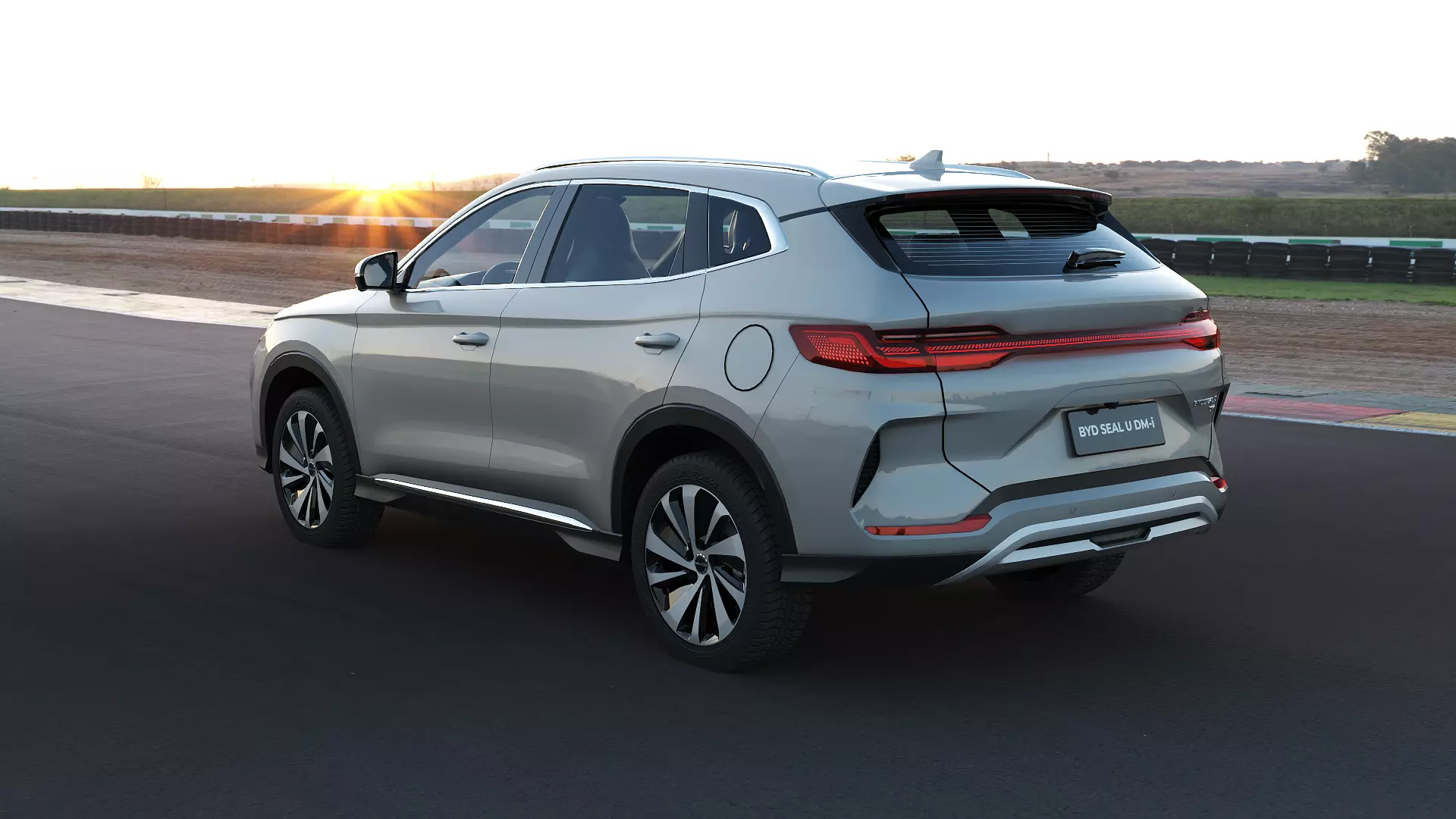 2026 BYD SealU DM-i With lowpoly interior Low-poly 3D model_5