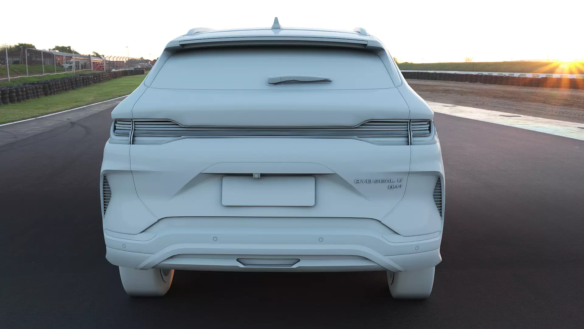 2026 BYD SealU DM-i With lowpoly interior Low-poly 3D model_14