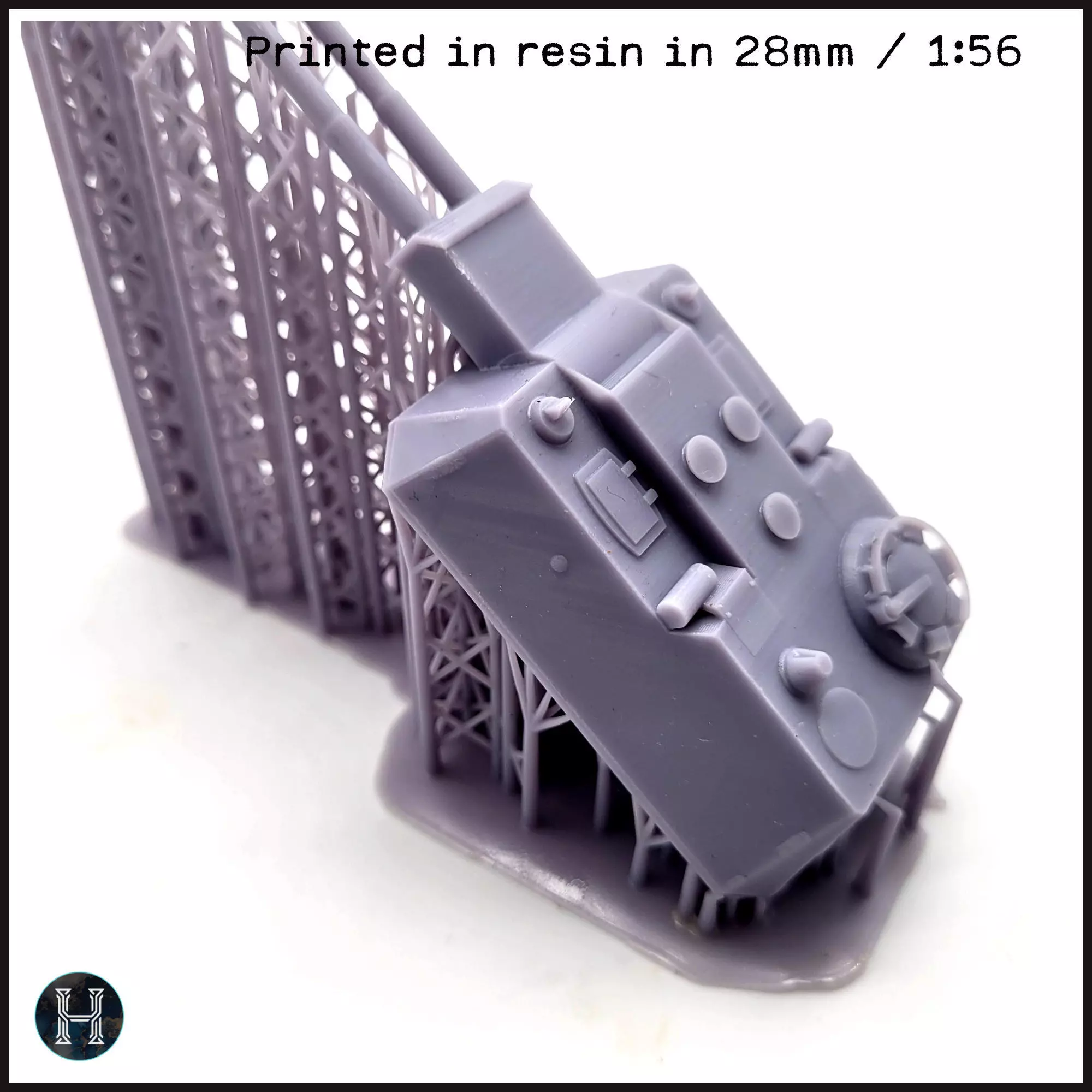 Flakzwilling 88mm Flak 43 L71 auf E-100 Alligator Entwicklung tw 3D print model_18