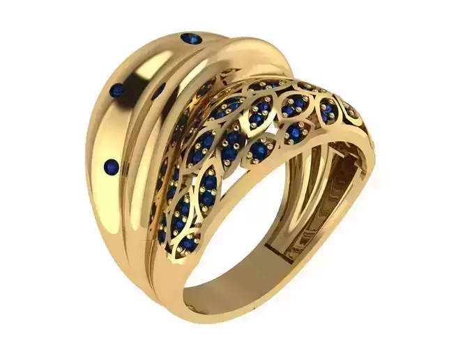 Ready Women Ring STL 3D Models 