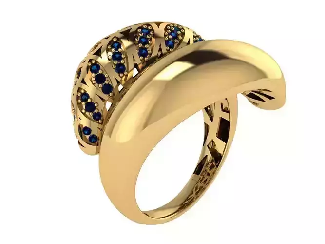 Ready Women Ring STL 3D Models 
