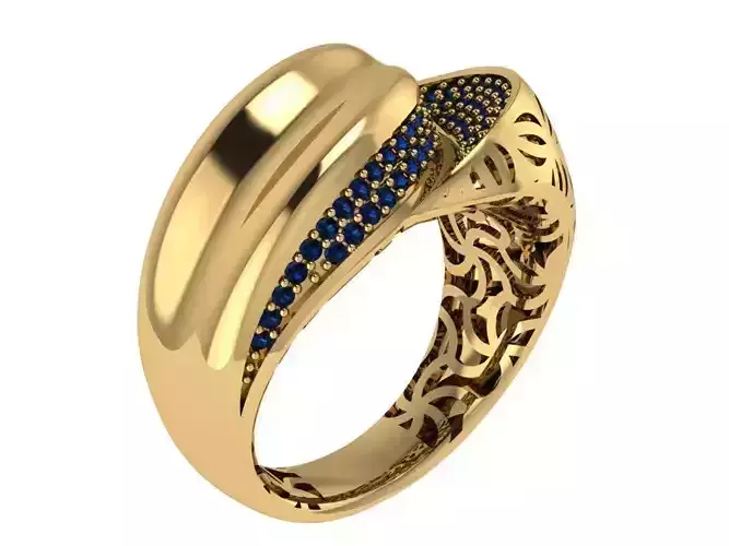 Ready Women Ring STL 3D Models 