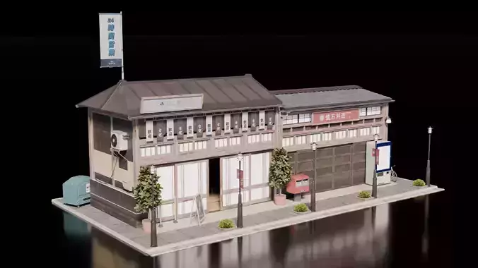 Japanese House 19 3D model