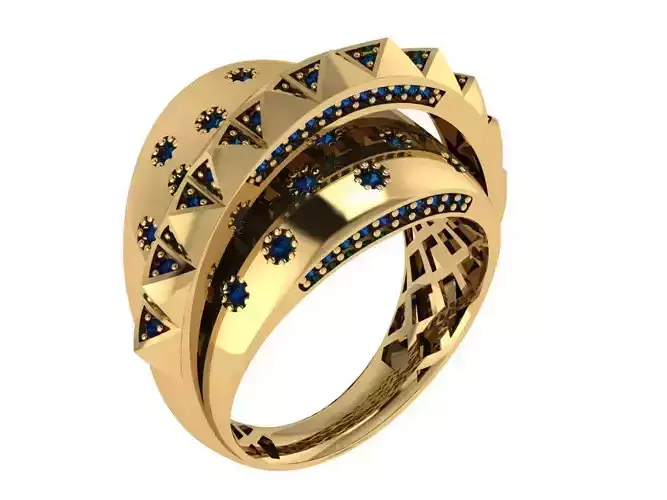 Ready Women Ring STL 3D Models 