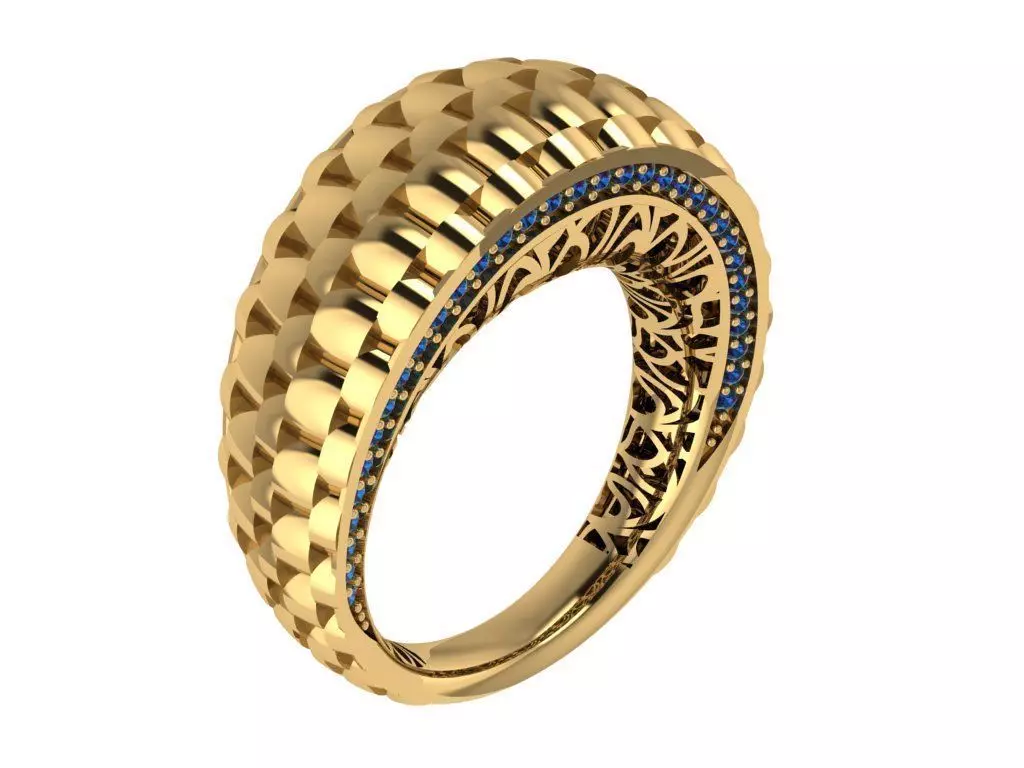 Ready Women Ring STL 3D Models  3D print model_0